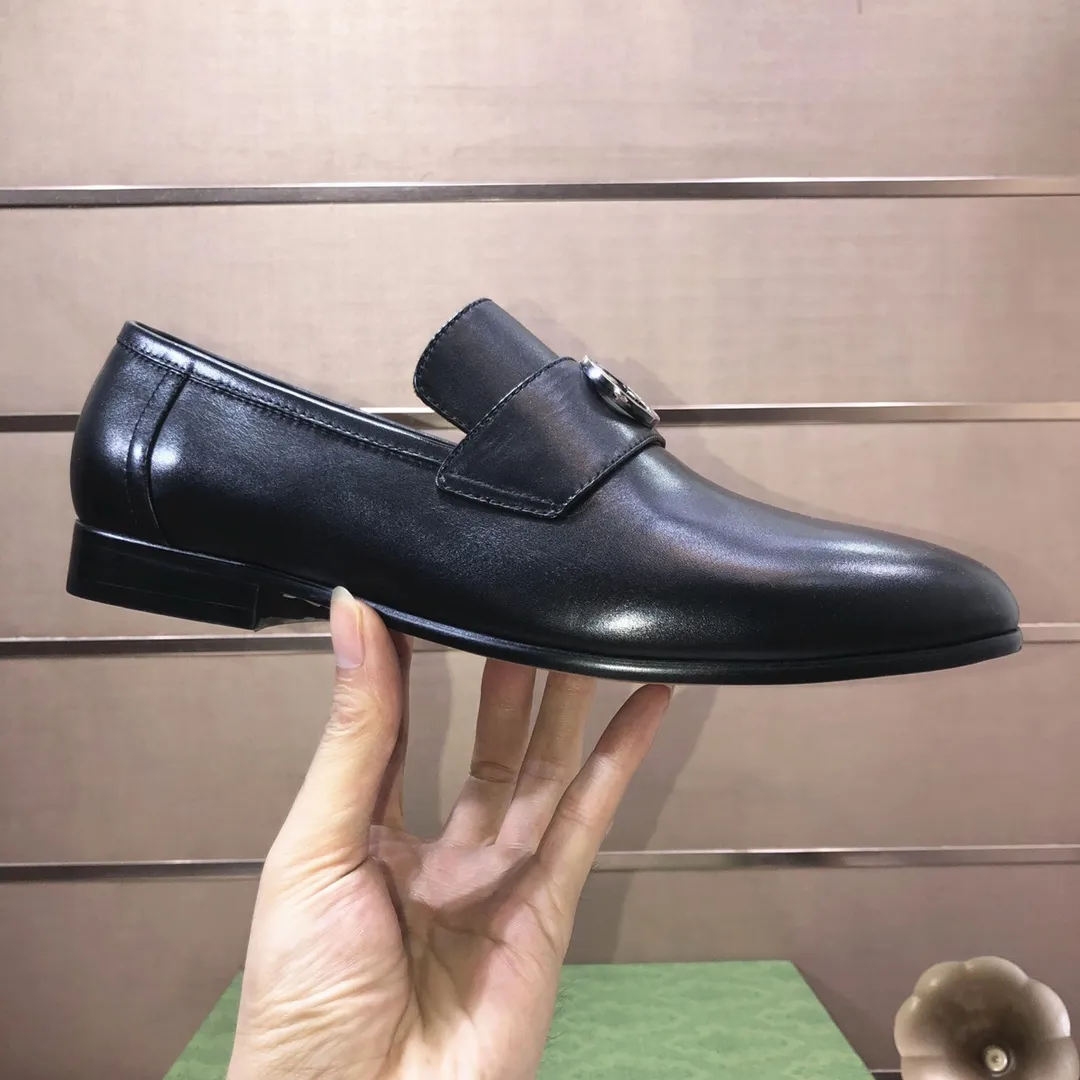Men's shoes 💰580💰[GUCCI—Gucci] The latest high-end version of Gucci. Official website new model. Available at the same time at counters, the uppers are made of original cowhide imported from Italy/matched with the original special material splicing design concept; "highlight, high-end, grade, extravagance" and exquisite workmanship (original mesh fabric) sole: original factory special outsole size (38-45) (custom-made 45 non-returnable)